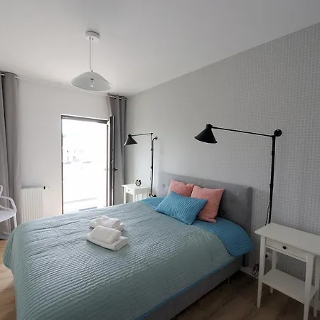 アパート Nowoczesny Apartament Na Podgorzu クラクフ